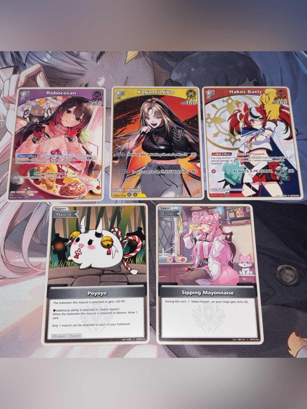 Akashi Vermillion Card Lot – English
